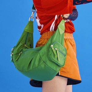 ISO POPPY LISSIMAN DREW BOY BAG IN OLIVE